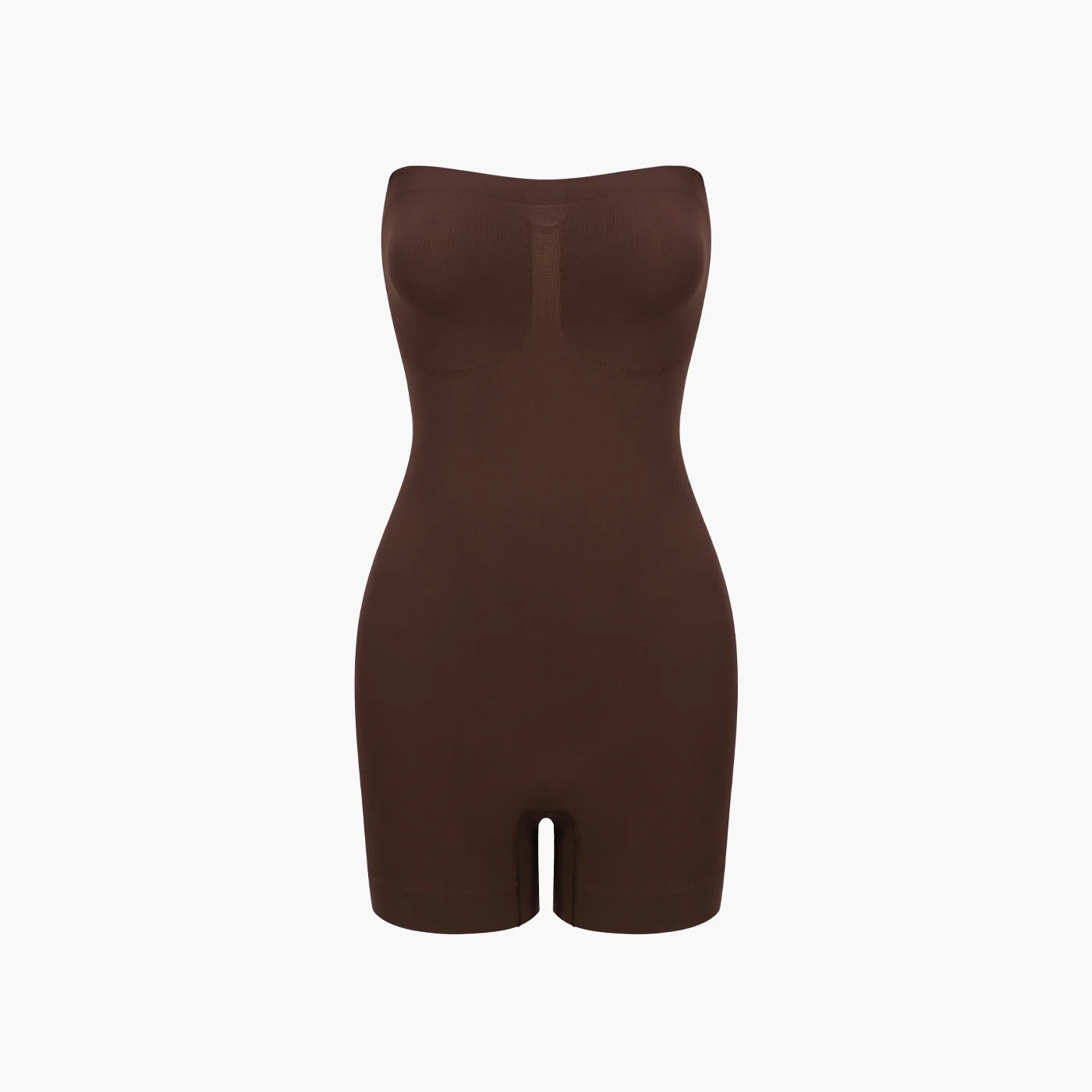 Trägerloser Bodysuit Sculpting Shapewear mit Shorts - Image 8