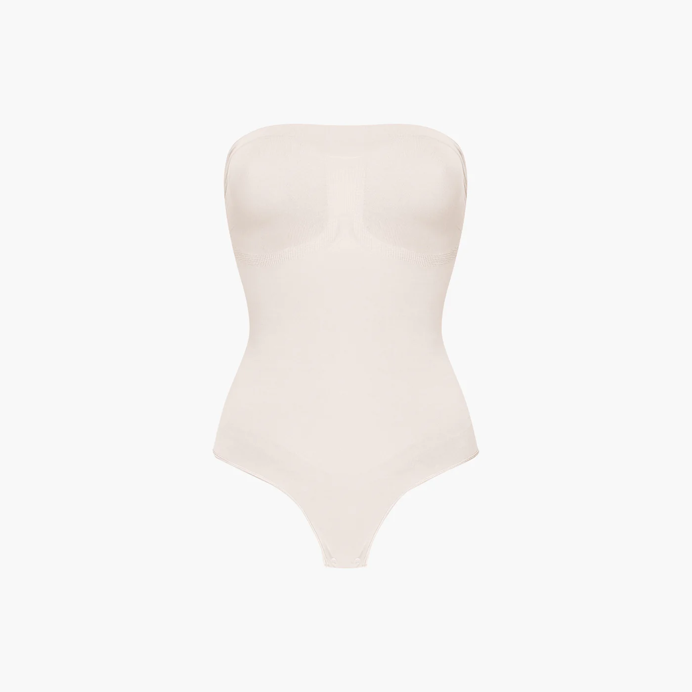 Trägerloser Bodysuit Sculpting Shapewear mit String - Image 10