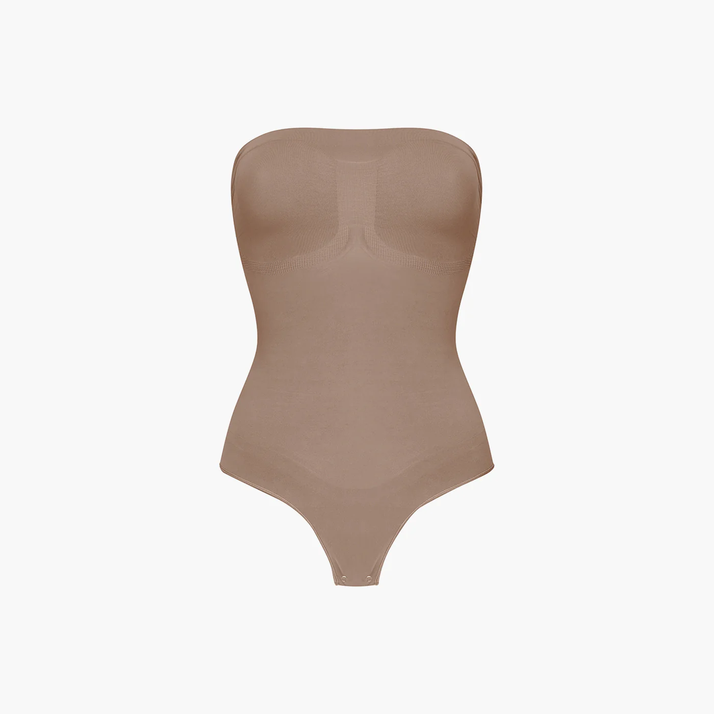 Trägerloser Bodysuit Sculpting Shapewear mit String - Image 12
