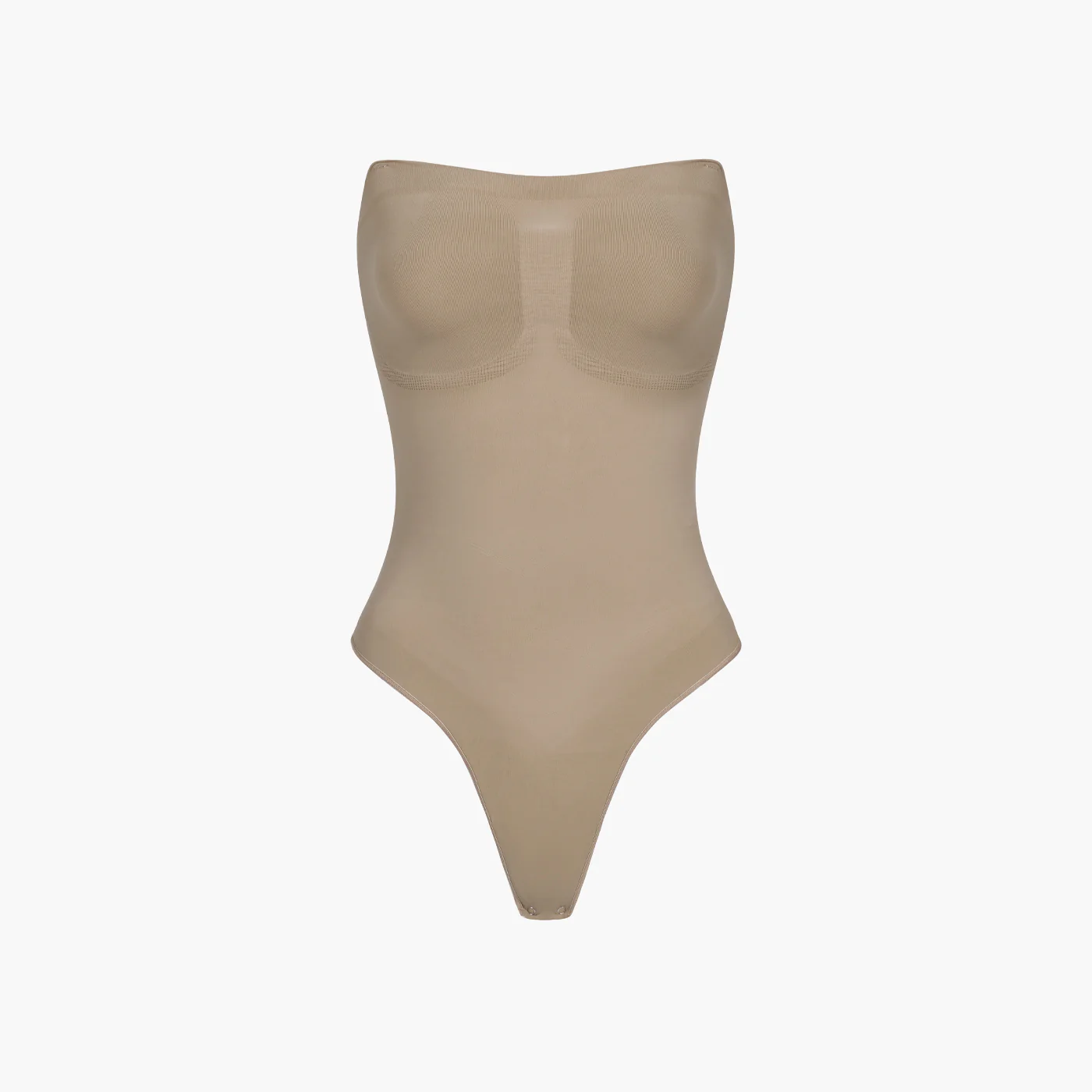 Trägerloser Bodysuit Sculpting Shapewear mit String - Image 6