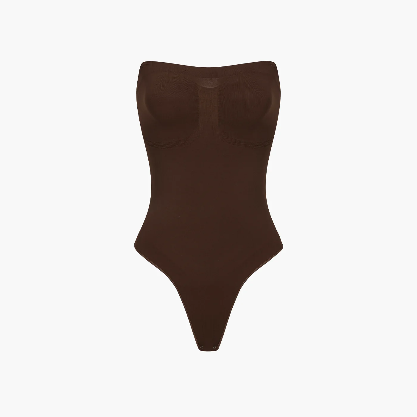 Trägerloser Bodysuit Sculpting Shapewear mit String - Image 8