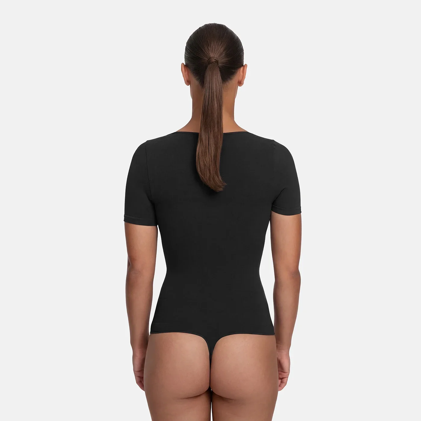 T-Shirt Bodysuit Sculpting Shapewear mit String - Image 6
